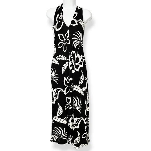 satin black halter dress Thats So Fetch | Corwin Open Back Satin Maxi Dress | Black main image 1